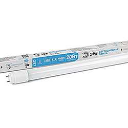 LED T8-20W-840-G13-1200мм ЭРА диод,трубка стекл,20Вт,нейтр,пов. G13 