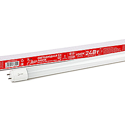 ECO LED T8-24W-865-G13-1500мм ЭРА диод,трубка стекл,24Вт,хол,непов. G13 